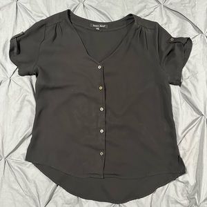 Black dress up shirt